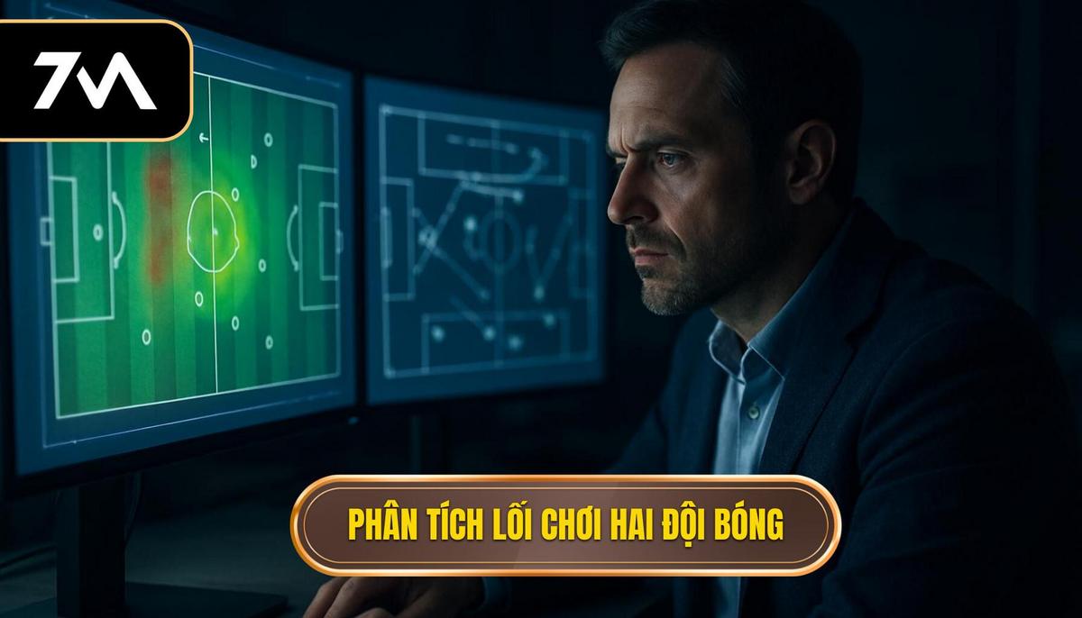 Phân tích lối chơi và sơ đồ chiến thuật của hai đội
