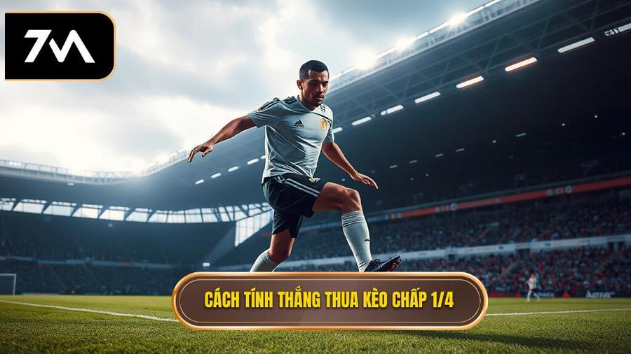Cách tính thắng thua khi chơi Kèo chấp 1/4 (0.25)