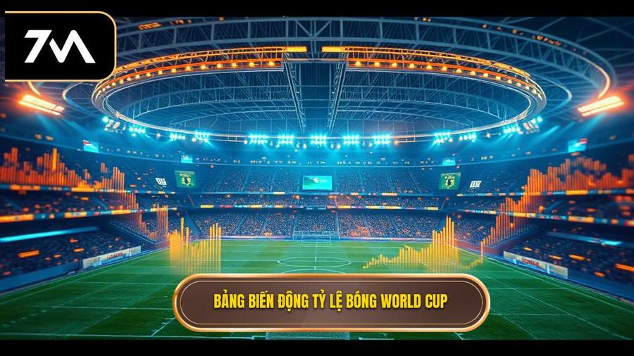 Bảng phân tích biến động tỷ lệ bóng đá World Cup theo giai đoạn
