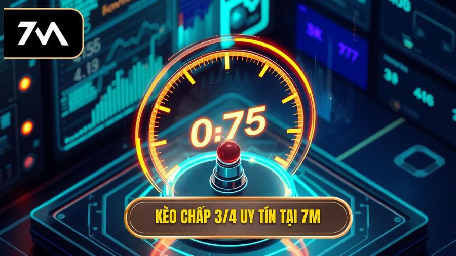 Kèo chấp 3/4 (0.75)