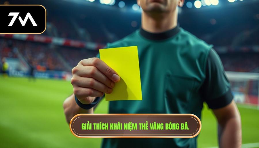 1. Giải thích khái niệm thẻ vàng bóng đá.