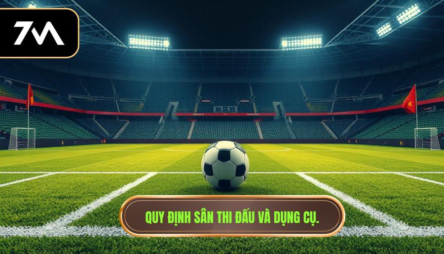 1. Quy định sân thi đấu và dụng cụ.