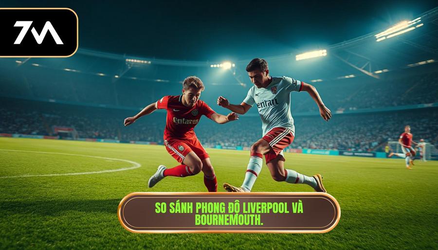 1. So sánh phong độ Liverpool và Bournemouth.
