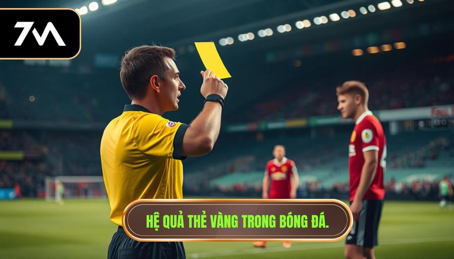 3. Hệ quả thẻ vàng trong bóng đá.
