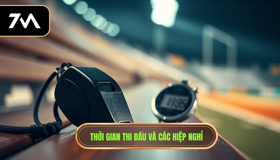 3. Thời gian thi đấu và các hiệp nghỉ